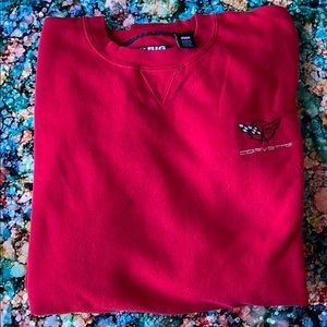 Embroidered Corvette logo Sweatshirt XXL